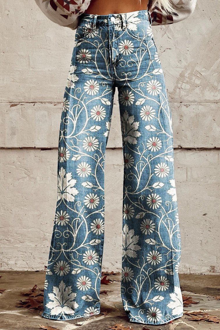 Olive | Boho Vintage Trousers