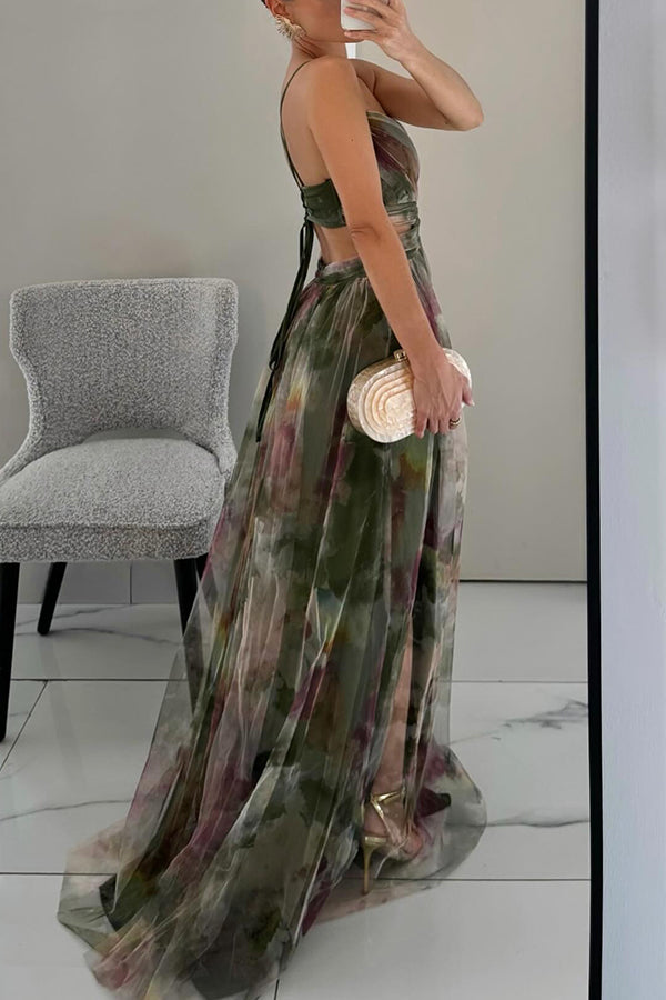 Freya | Long Floral Dress