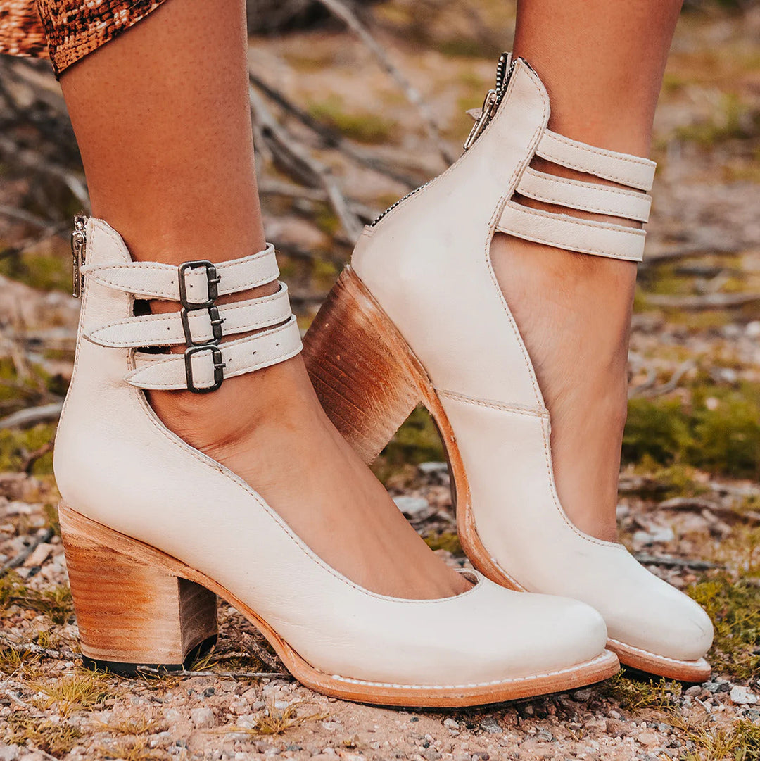 Leila - Vintage Heeled Sandals