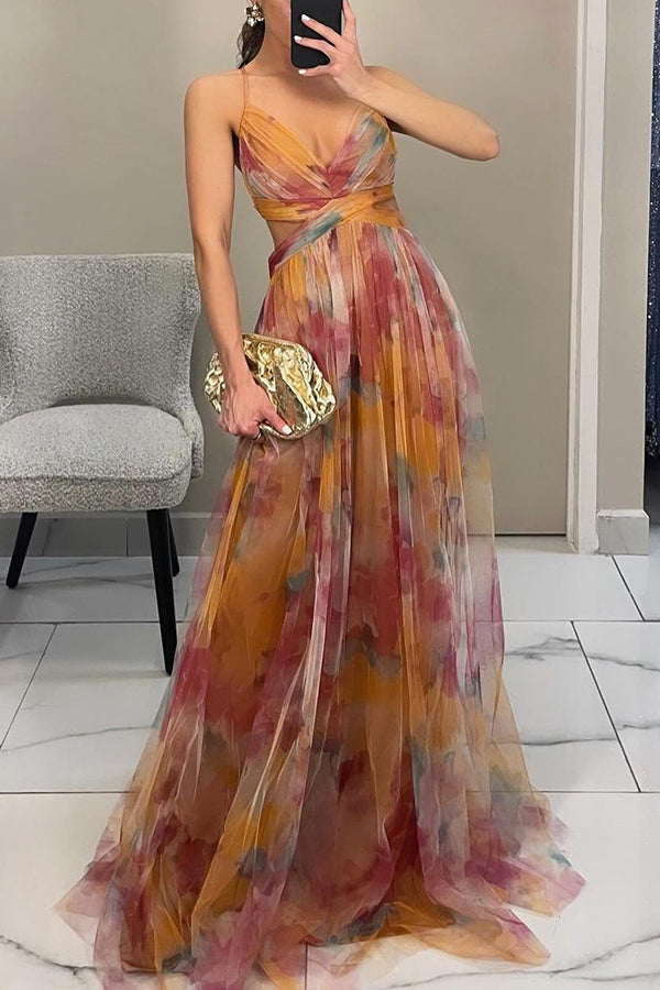 Freya | Long Floral Dress