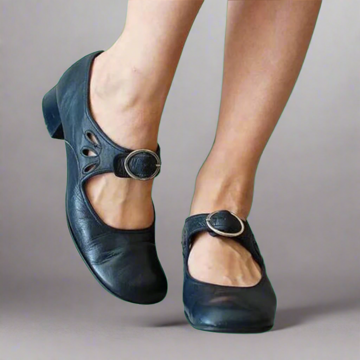 Denise | Orthopedic Leather Sandals With Comfortable Wedge Sole