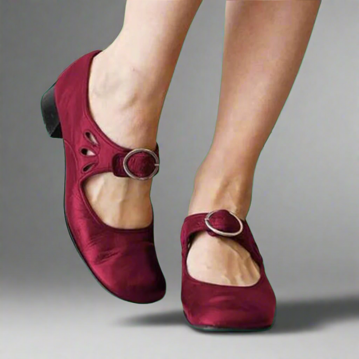 Denise | Orthopedic Leather Sandals With Comfortable Wedge Sole