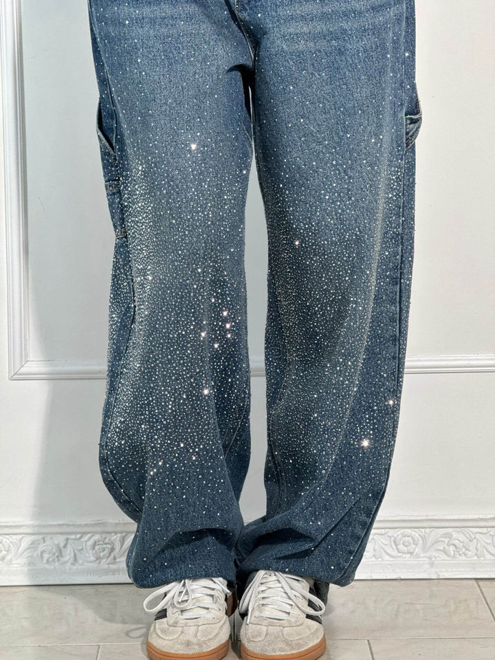 Jenny |  Rhinestone Jeans