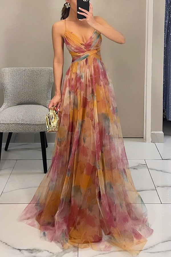 Freya | Long Floral Dress