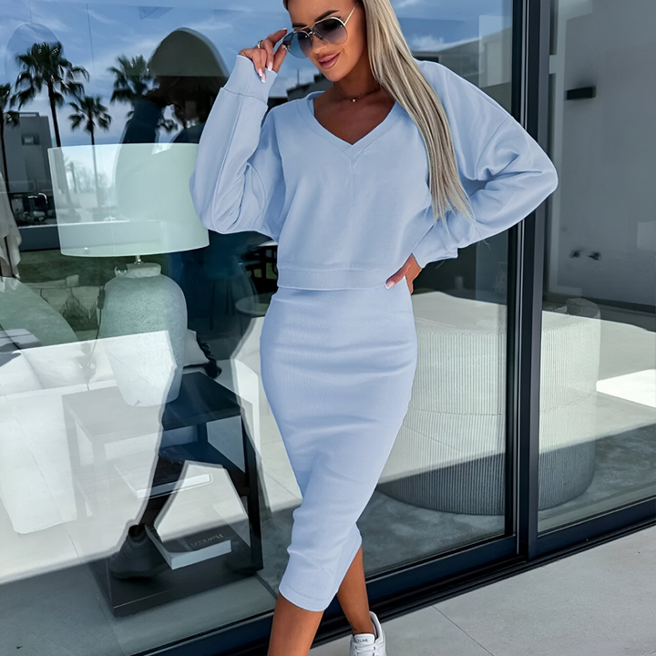 Esther | Top And Dress Set