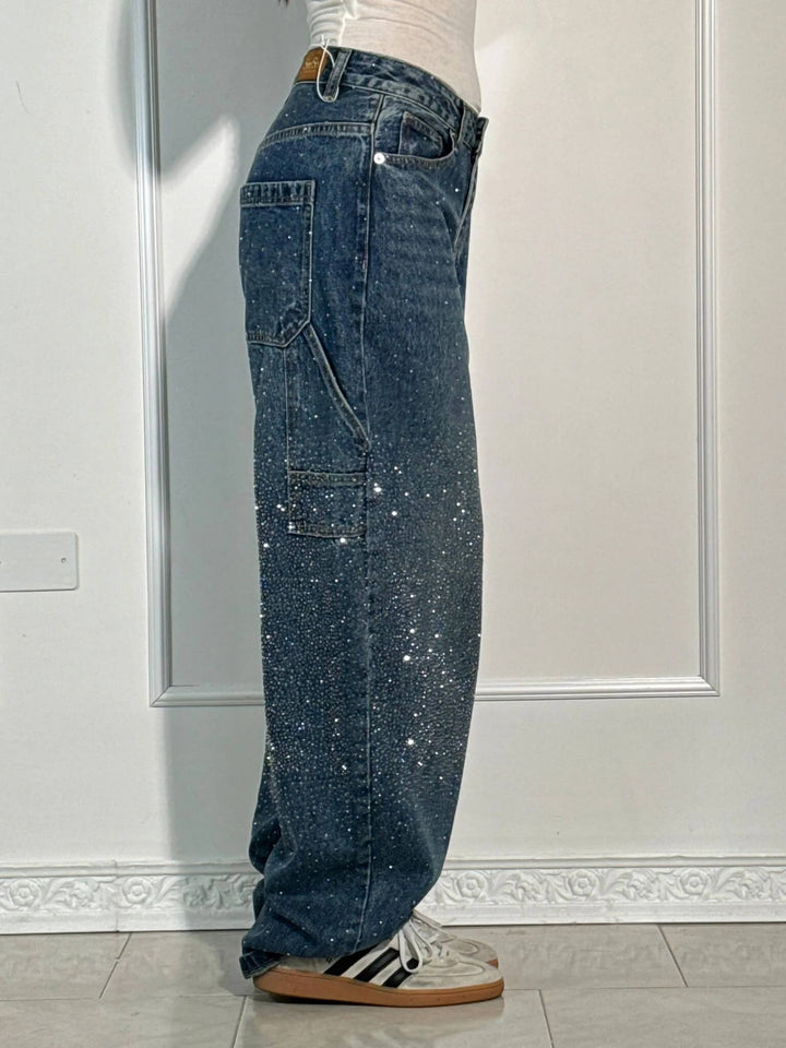 Jenny |  Rhinestone Jeans