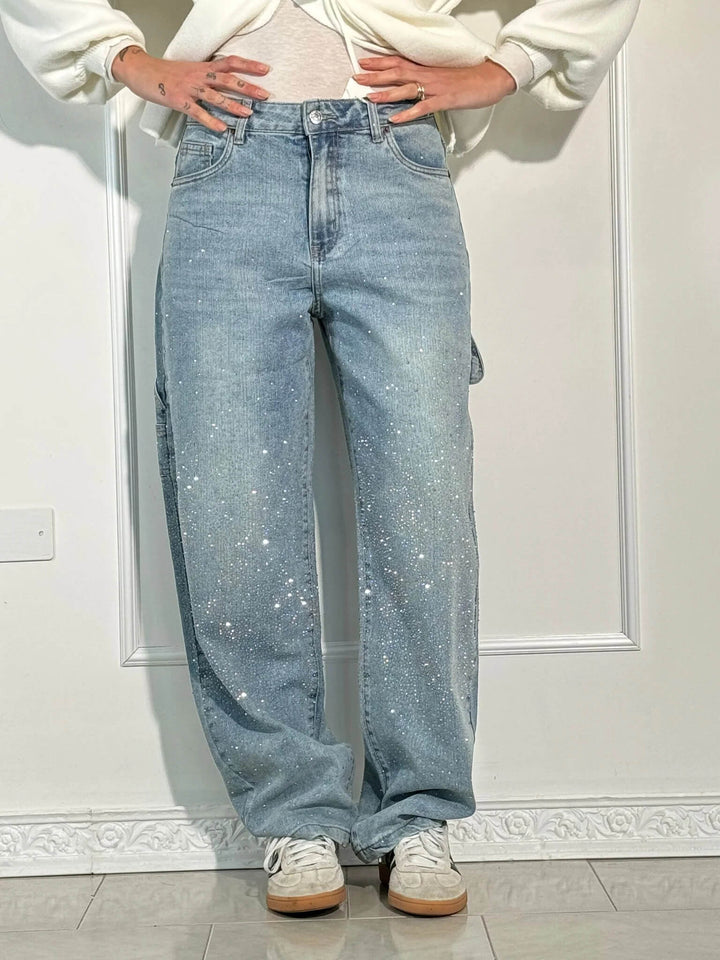 Jenny |  Rhinestone Jeans