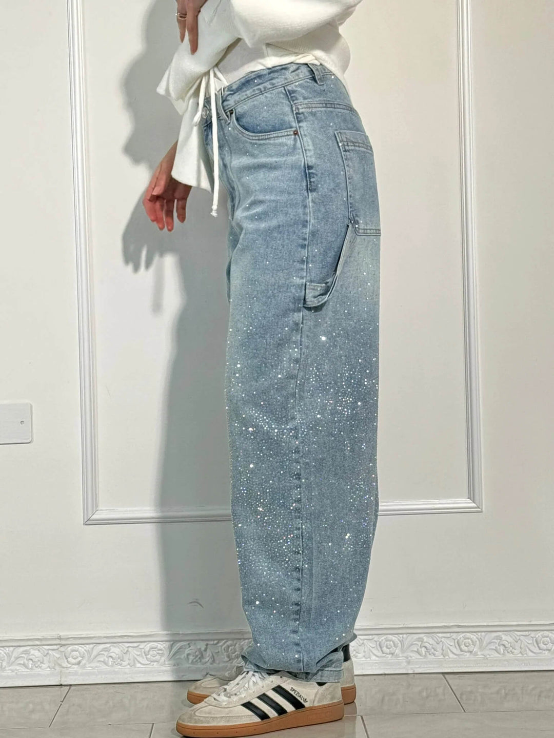 Jenny |  Rhinestone Jeans