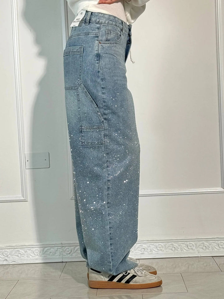 Jenny |  Rhinestone Jeans
