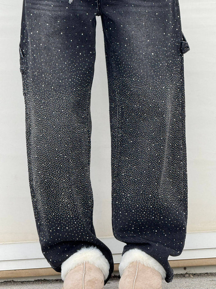 Jenny |  Rhinestone Jeans