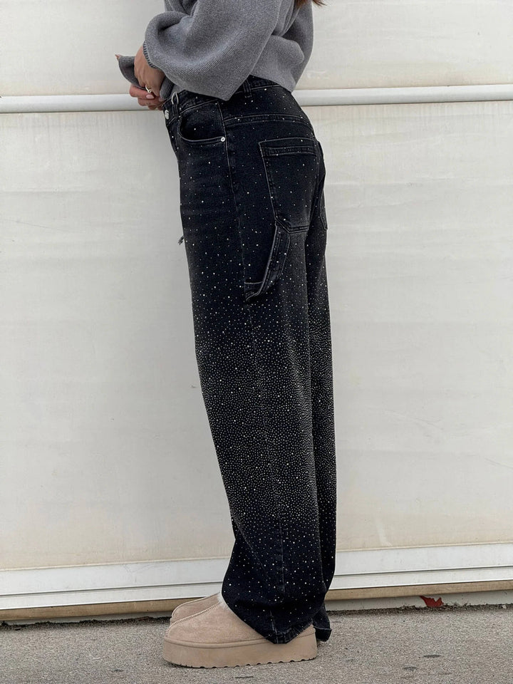 Jenny |  Rhinestone Jeans
