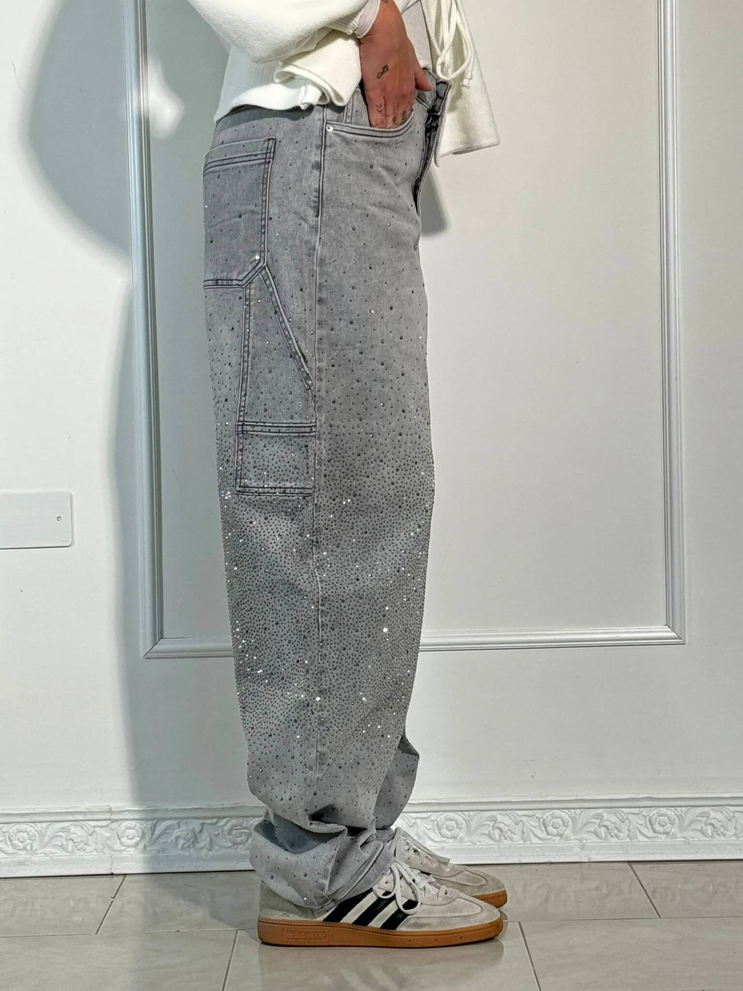 Jenny |  Rhinestone Jeans