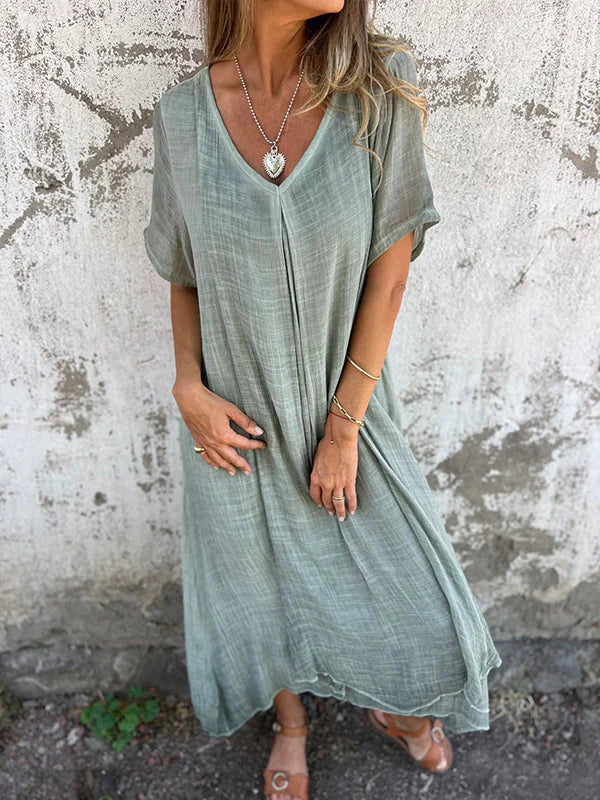 Nora | Airy V-neck Dress