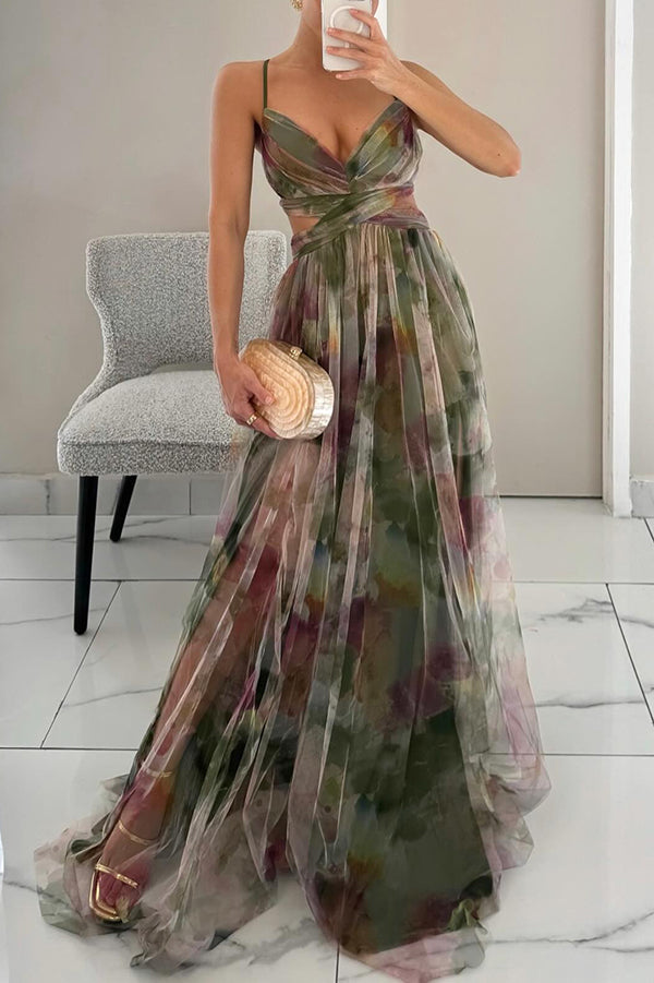 Freya | Long Floral Dress