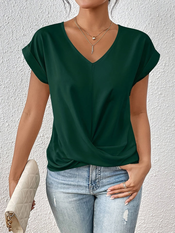 Chloé | Casual T-Shirt With Heart Neckline (Buy 1, Get 1 Free)