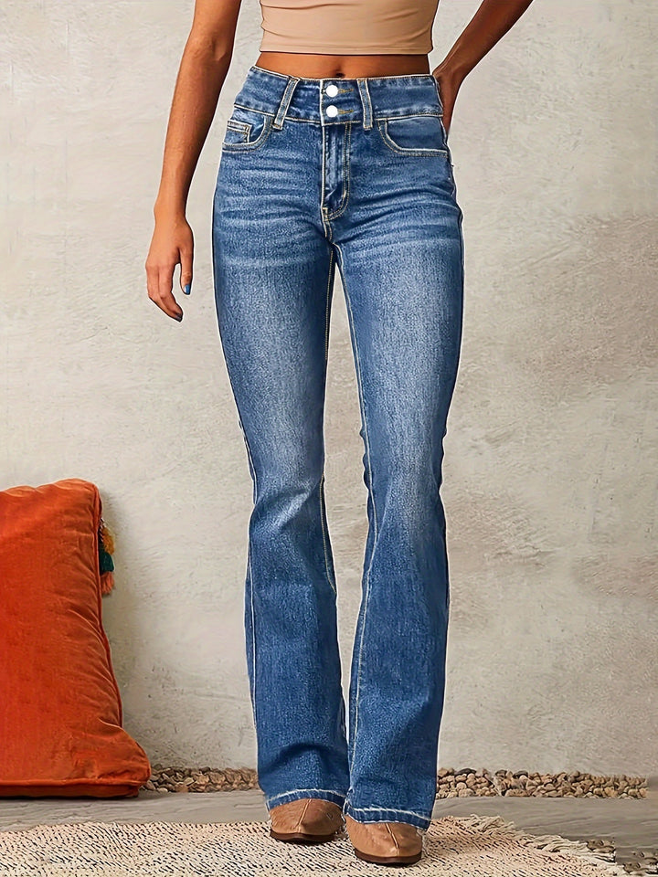 Ayra | High-Waisted Flared Jeans