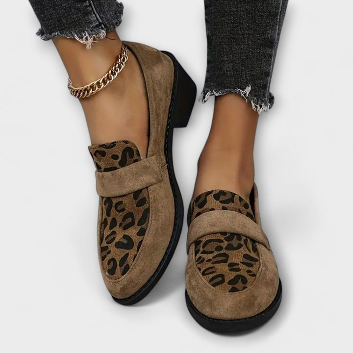 Carla |  Elegant Women's Shoes With Leopard Print