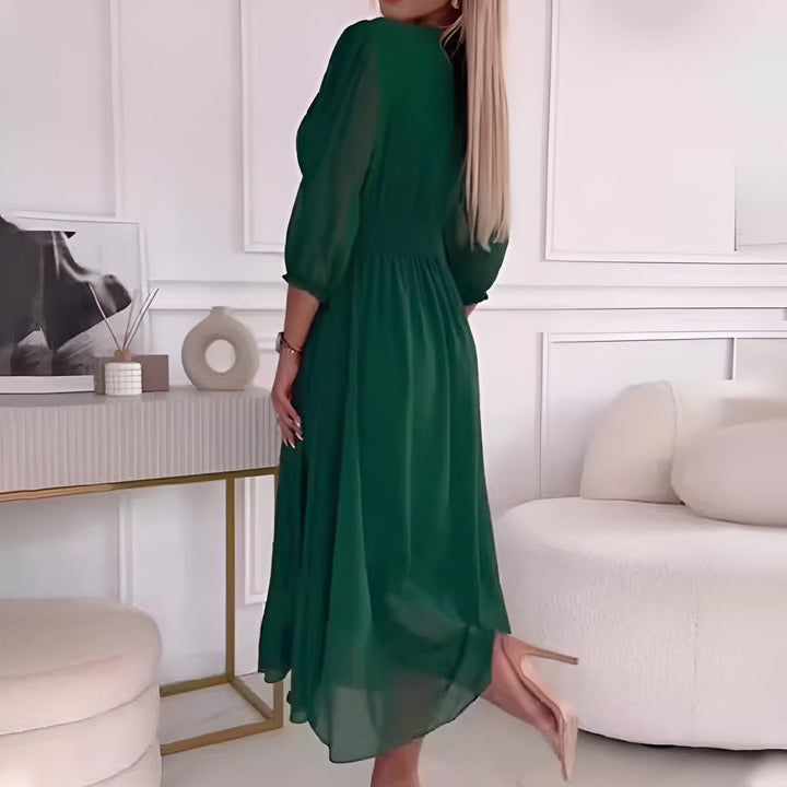 Amy | Light Silky Chiffon Dress