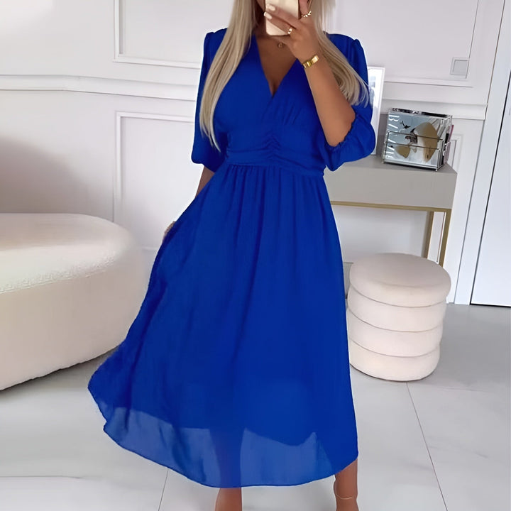 Amy | Light Silky Chiffon Dress