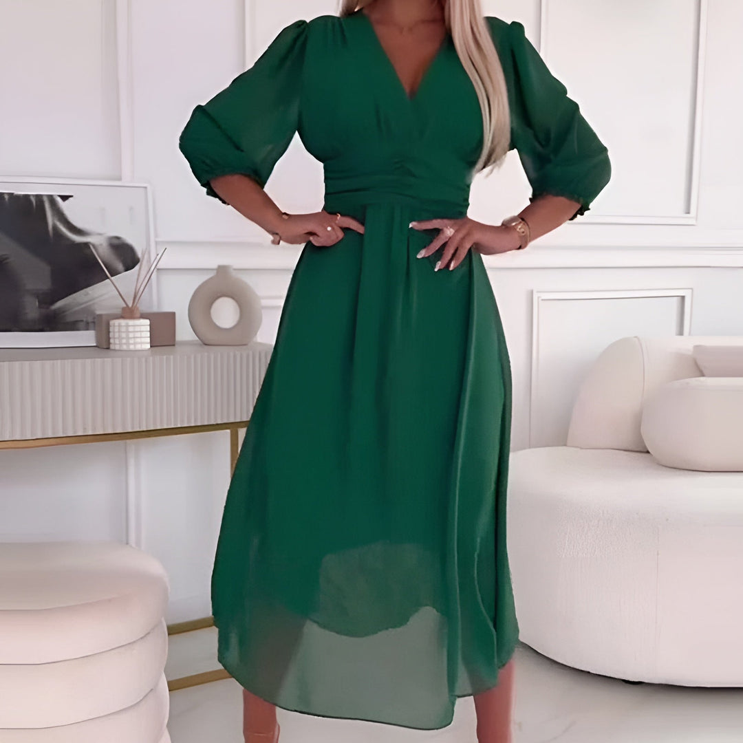 Amy | Light Silky Chiffon Dress