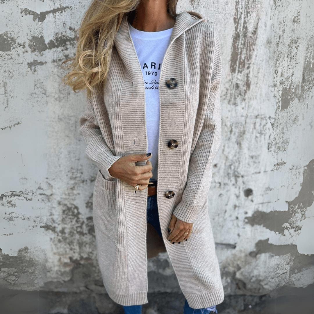 Lorah | Elegant Long Ladies Cardigan